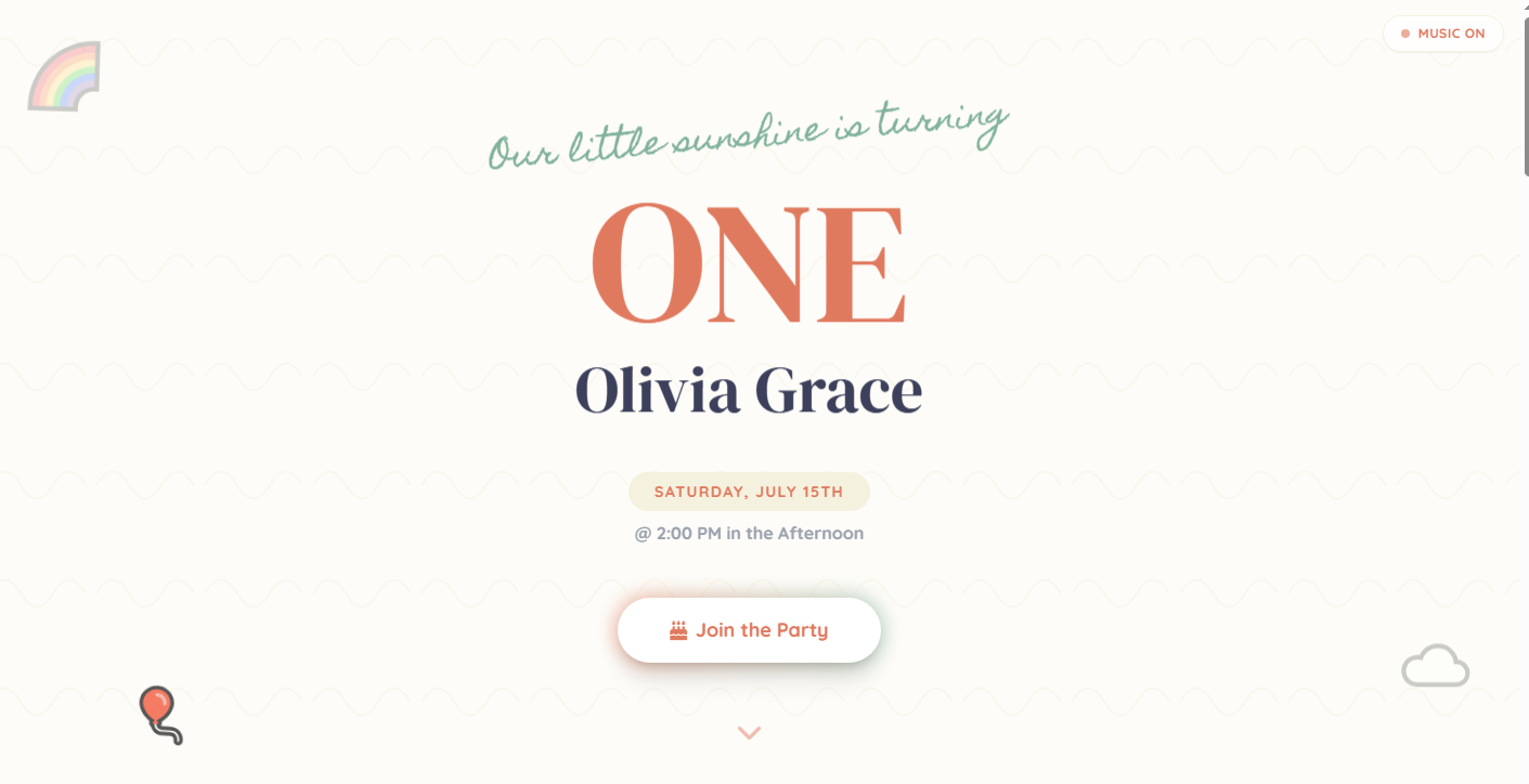 Little Bloom Shower Theme